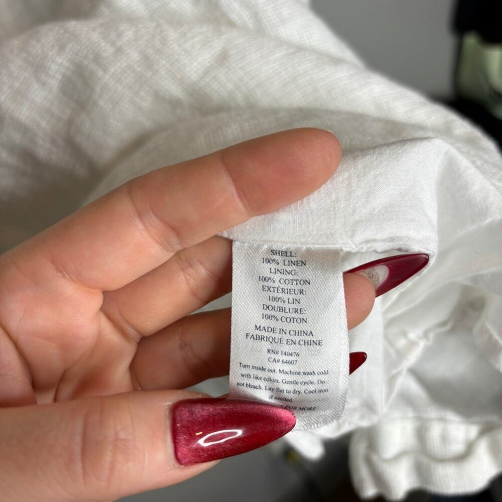 Faherty Gemina Linen Mini Dress - Picture 5 of 10